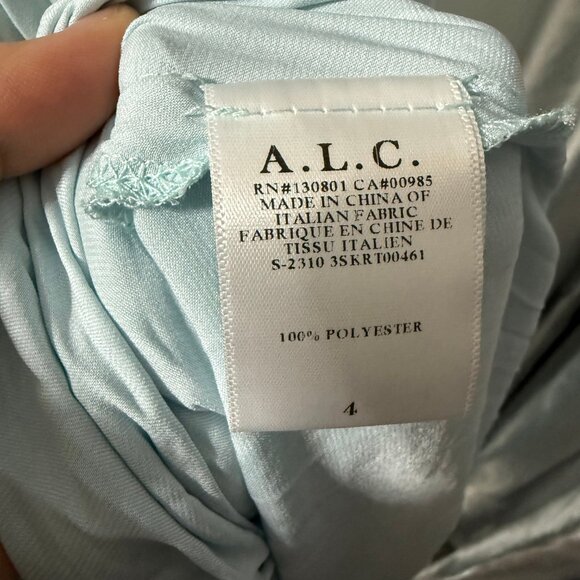 A.L.C. Moira Pleated Halter Maxi Dress - Picture 11 of 11